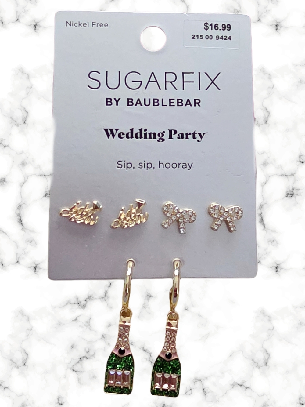 BaubleBar - Wedding Party Earring Set